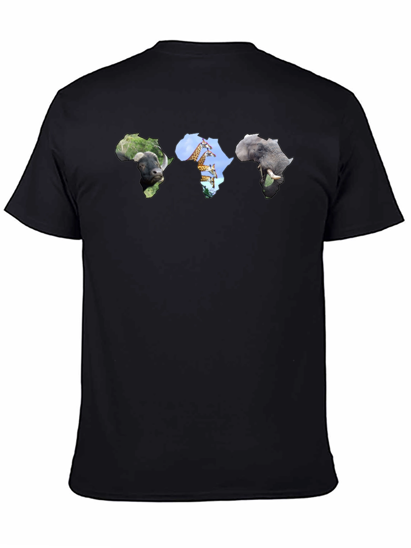 Africa Animal Silhouette Graphic Tee