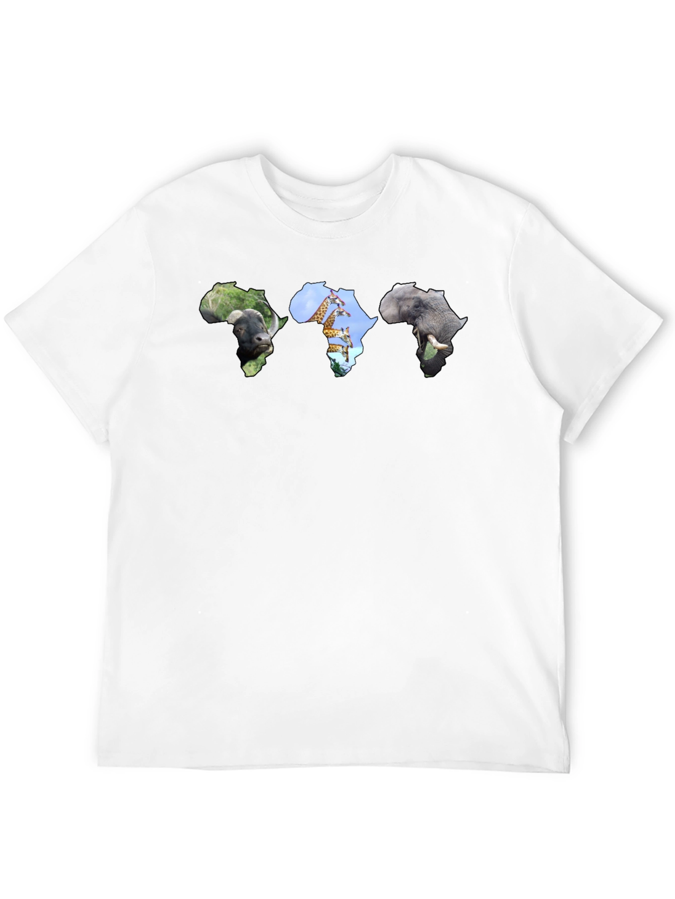 Africa Animal Silhouette Graphic Tee