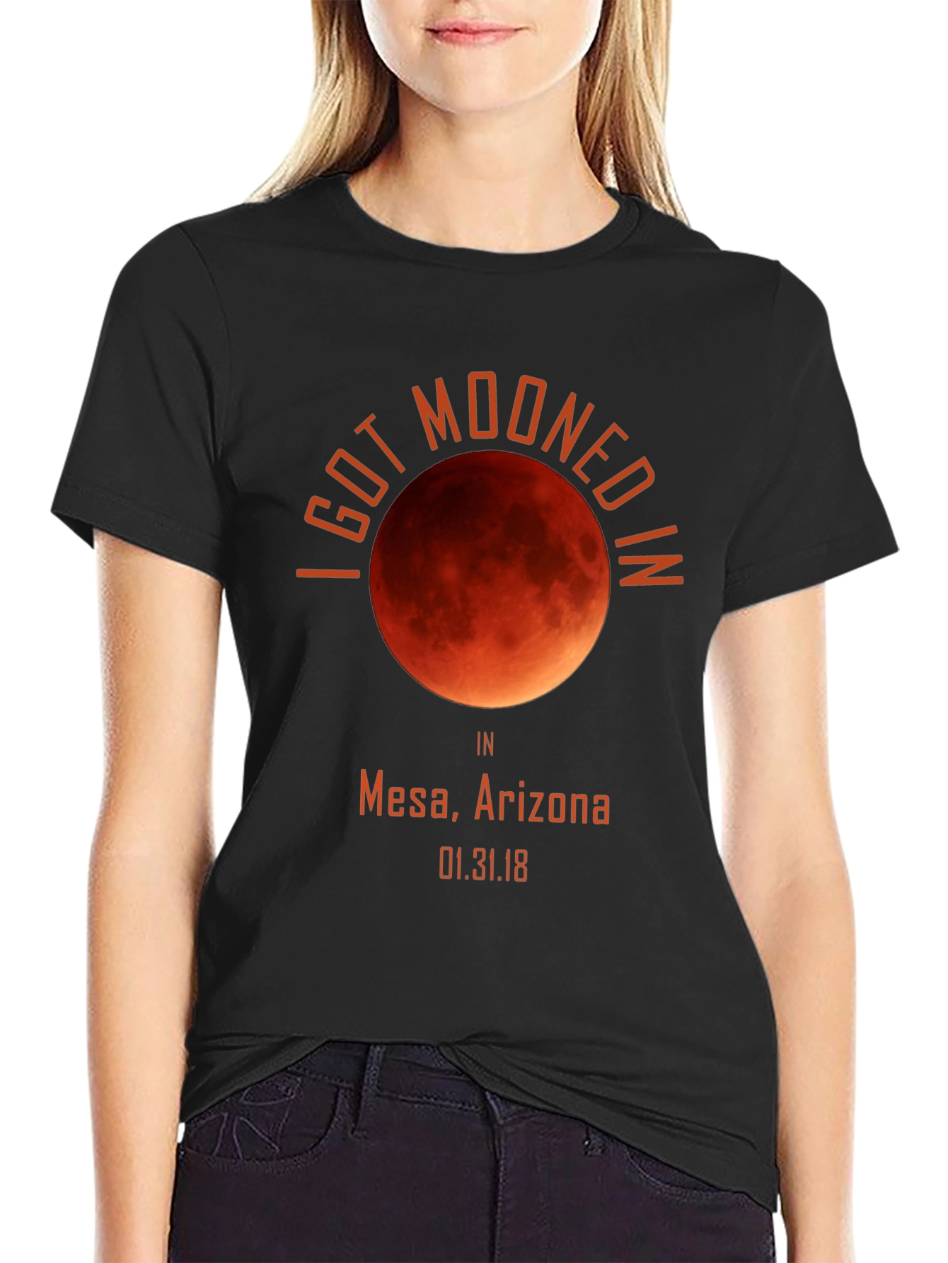 I Got Mooned in Mesa Arizona Eclipse T-Shirt