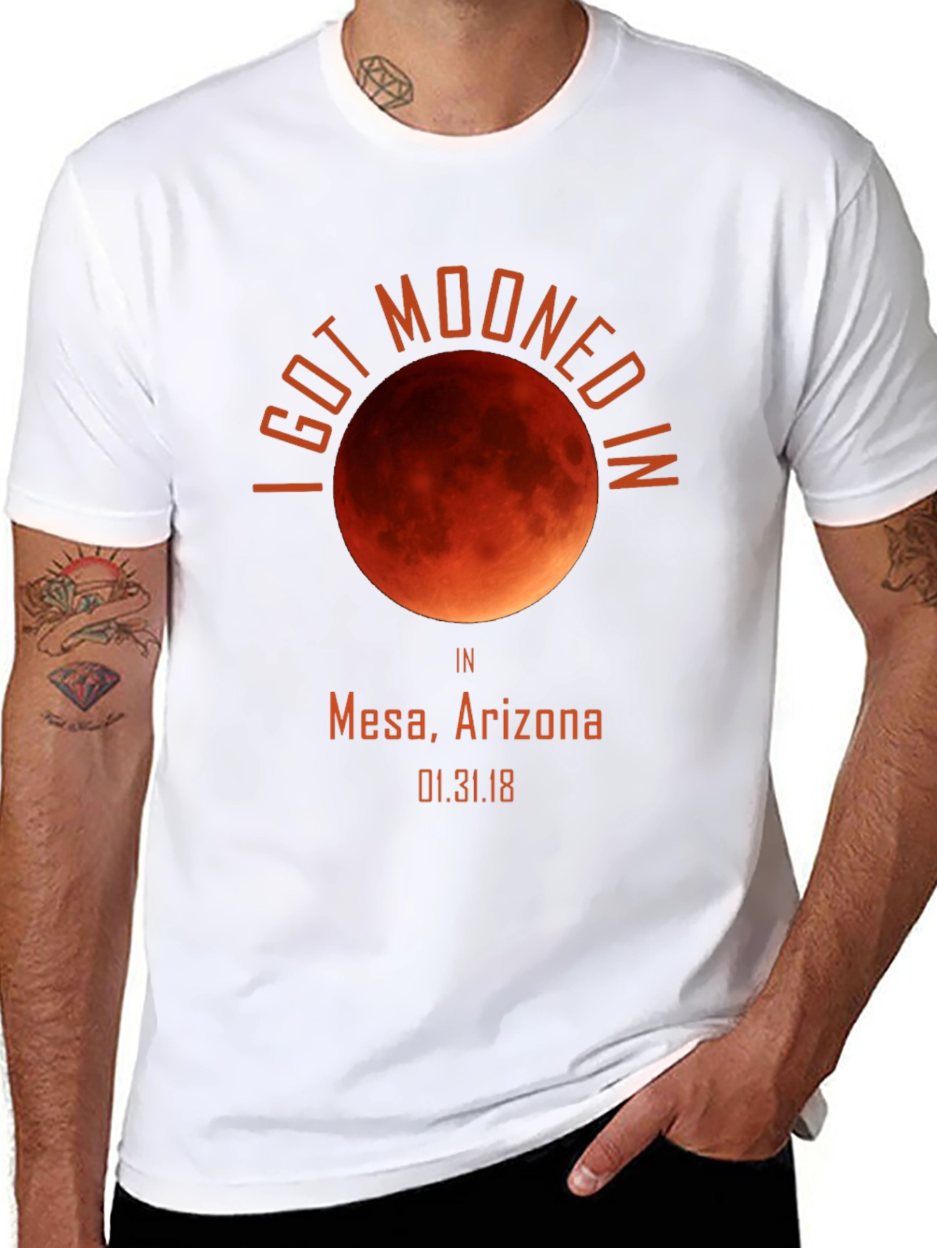 I Got Mooned in Mesa Arizona Eclipse T-Shirt
