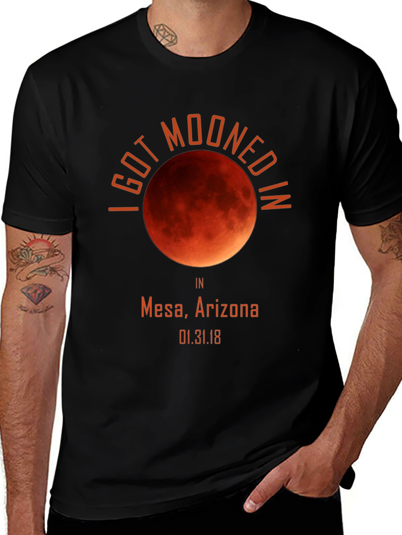 I Got Mooned in Mesa Arizona Eclipse T-Shirt