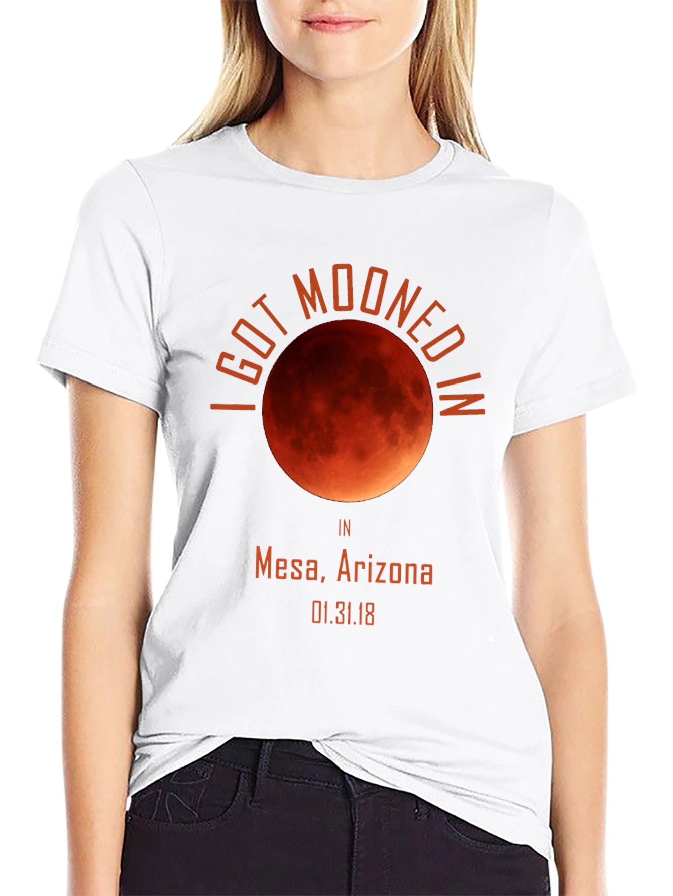 I Got Mooned in Mesa Arizona Eclipse T-Shirt