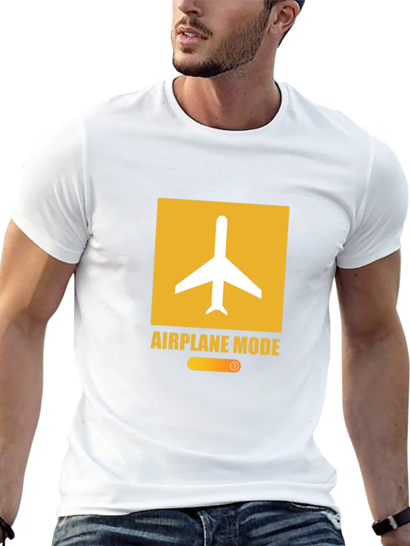 Airplane Mode Graphic T-Shirt