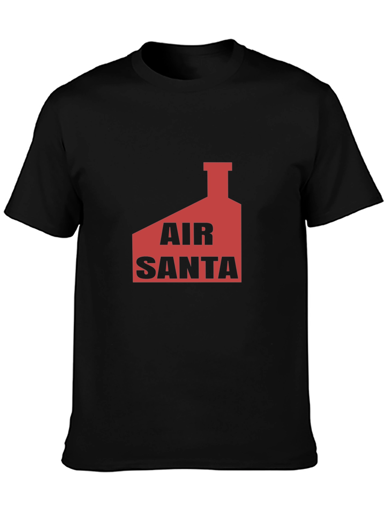 Air Santa Graphic Tee - Black