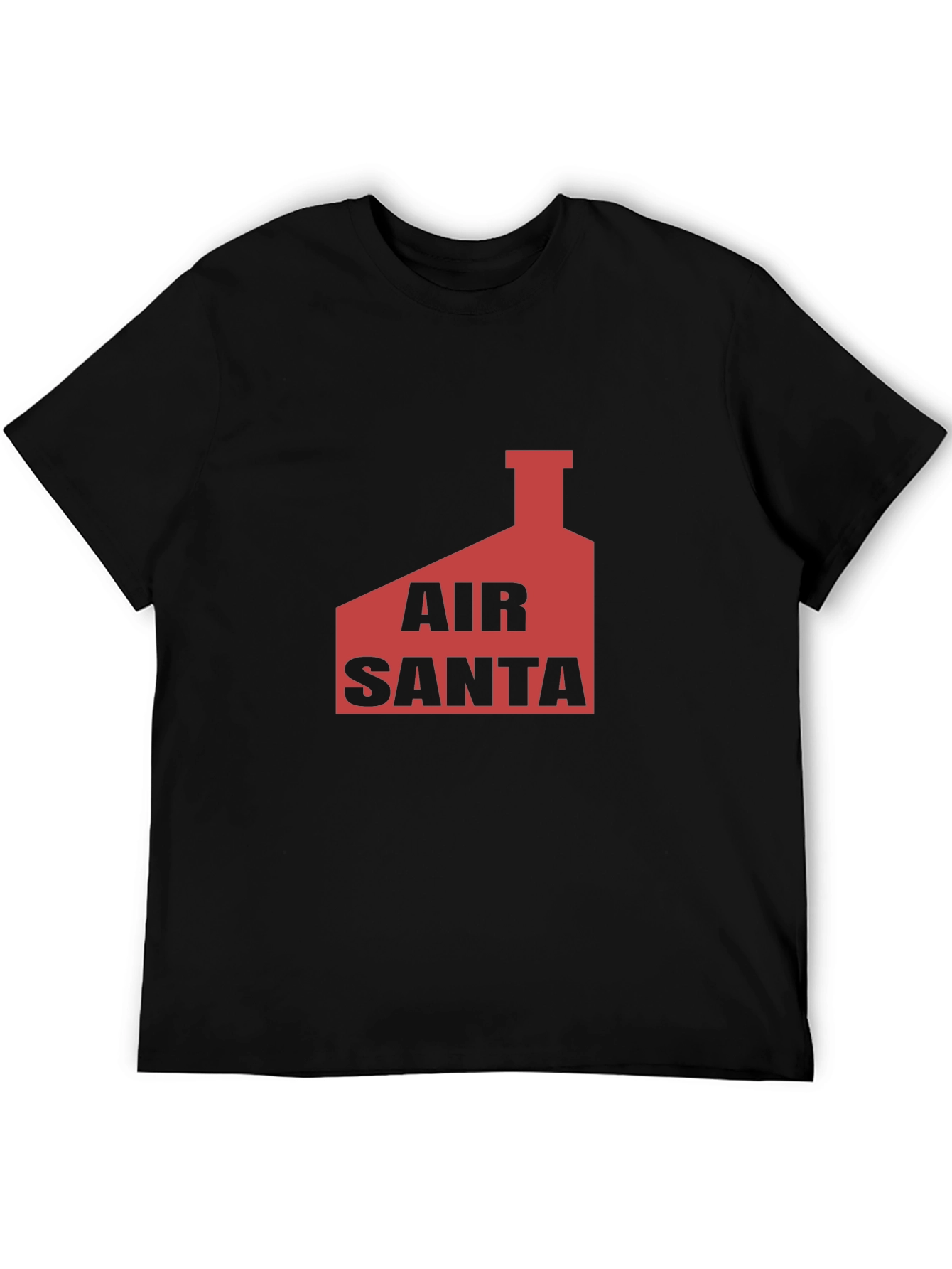 Air Santa Graphic Tee - Black