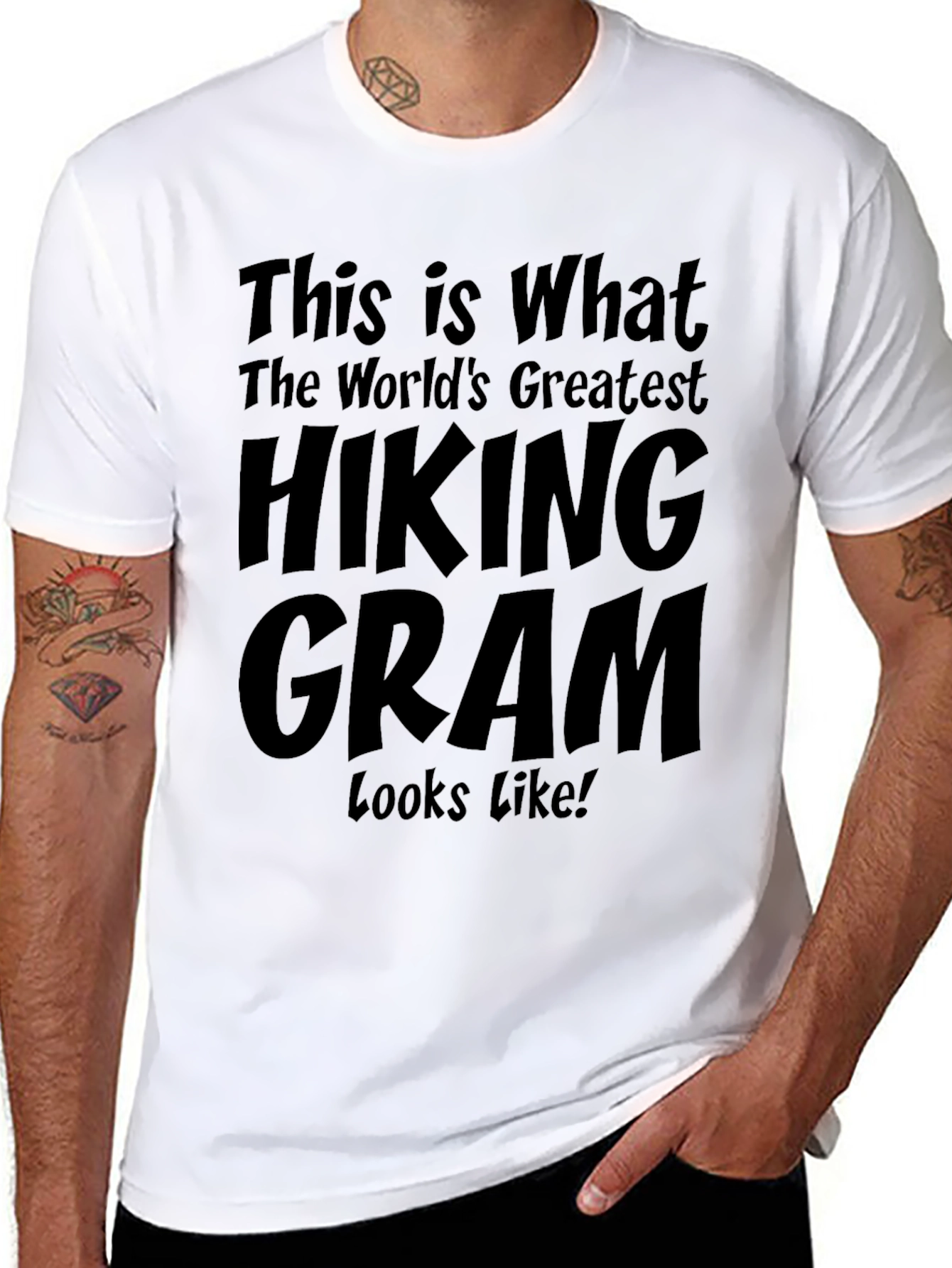 Hiking Gram T-Shirt - Worlds Greatest Gram Tee