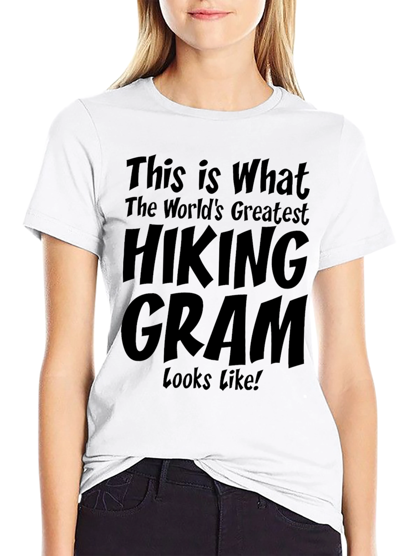 Hiking Gram T-Shirt - Worlds Greatest Gram Tee