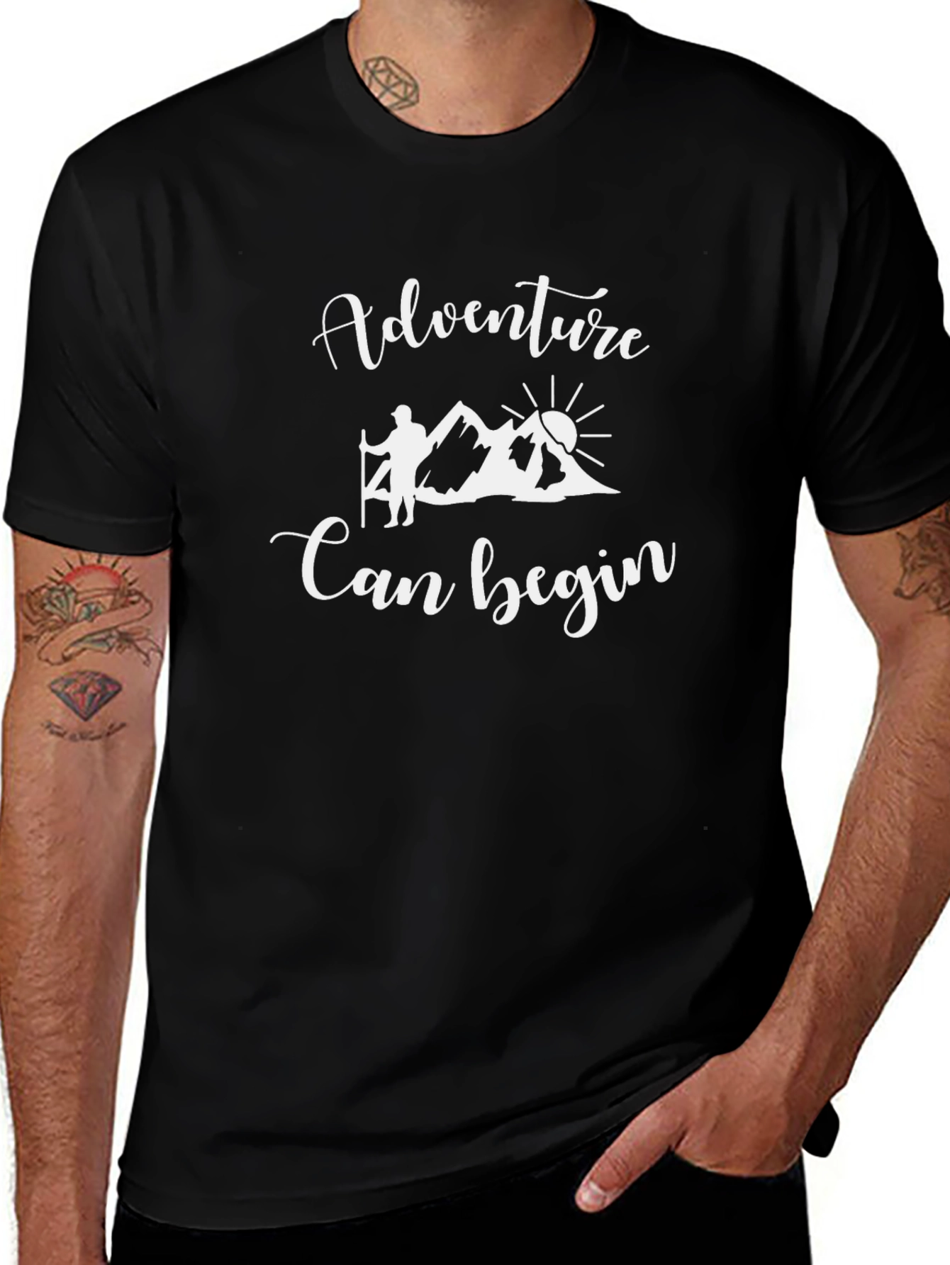 Adventure Begins Graphic T-Shirt