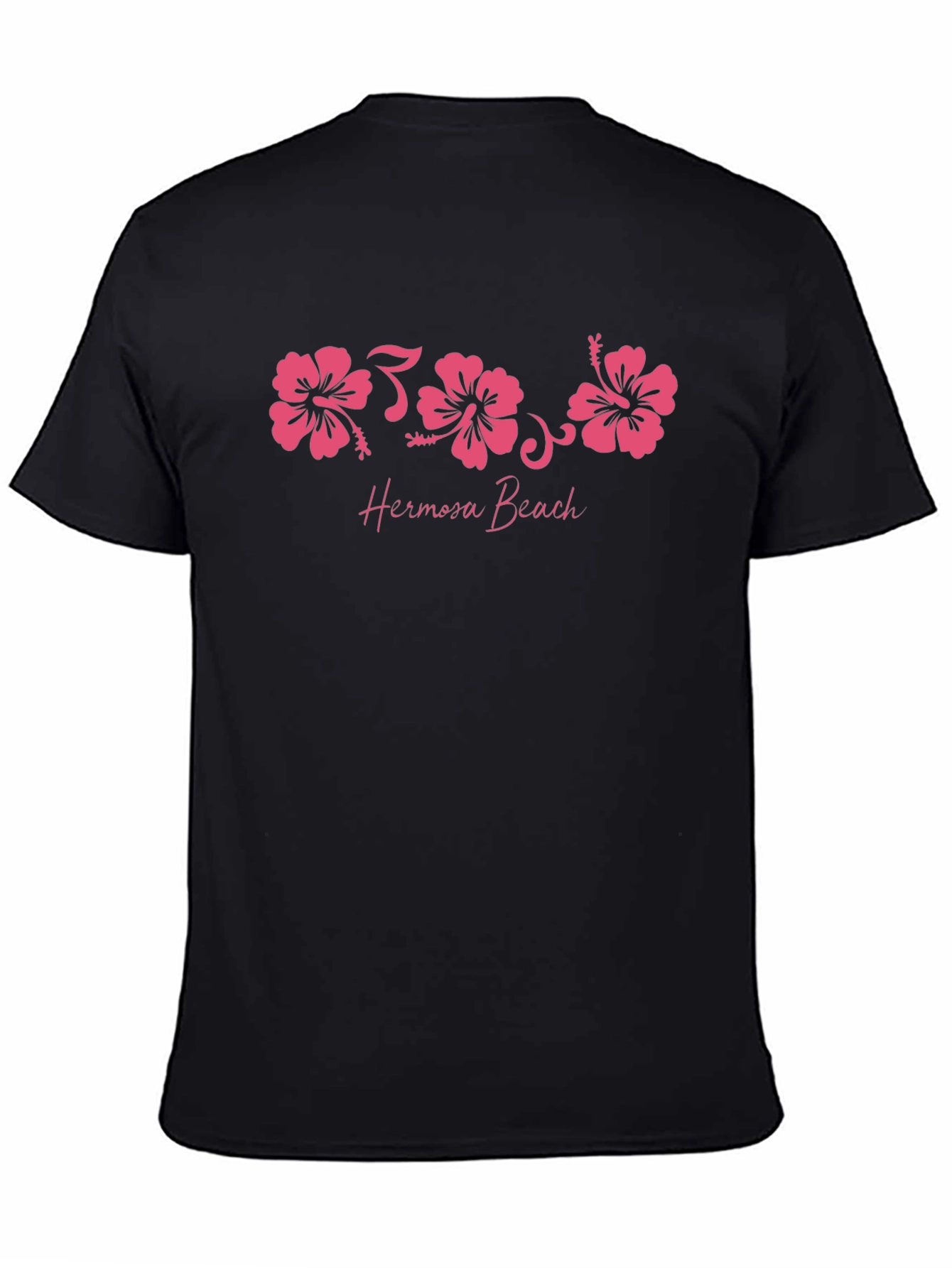 Hermosa Beach Hibiscus Graphic T-Shirt