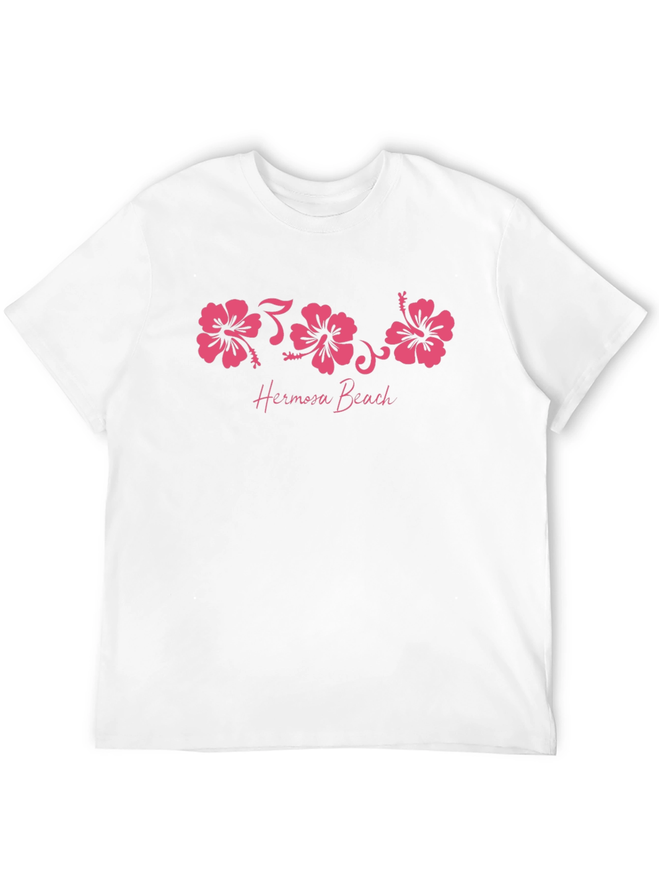 Hermosa Beach Hibiscus Graphic T-Shirt