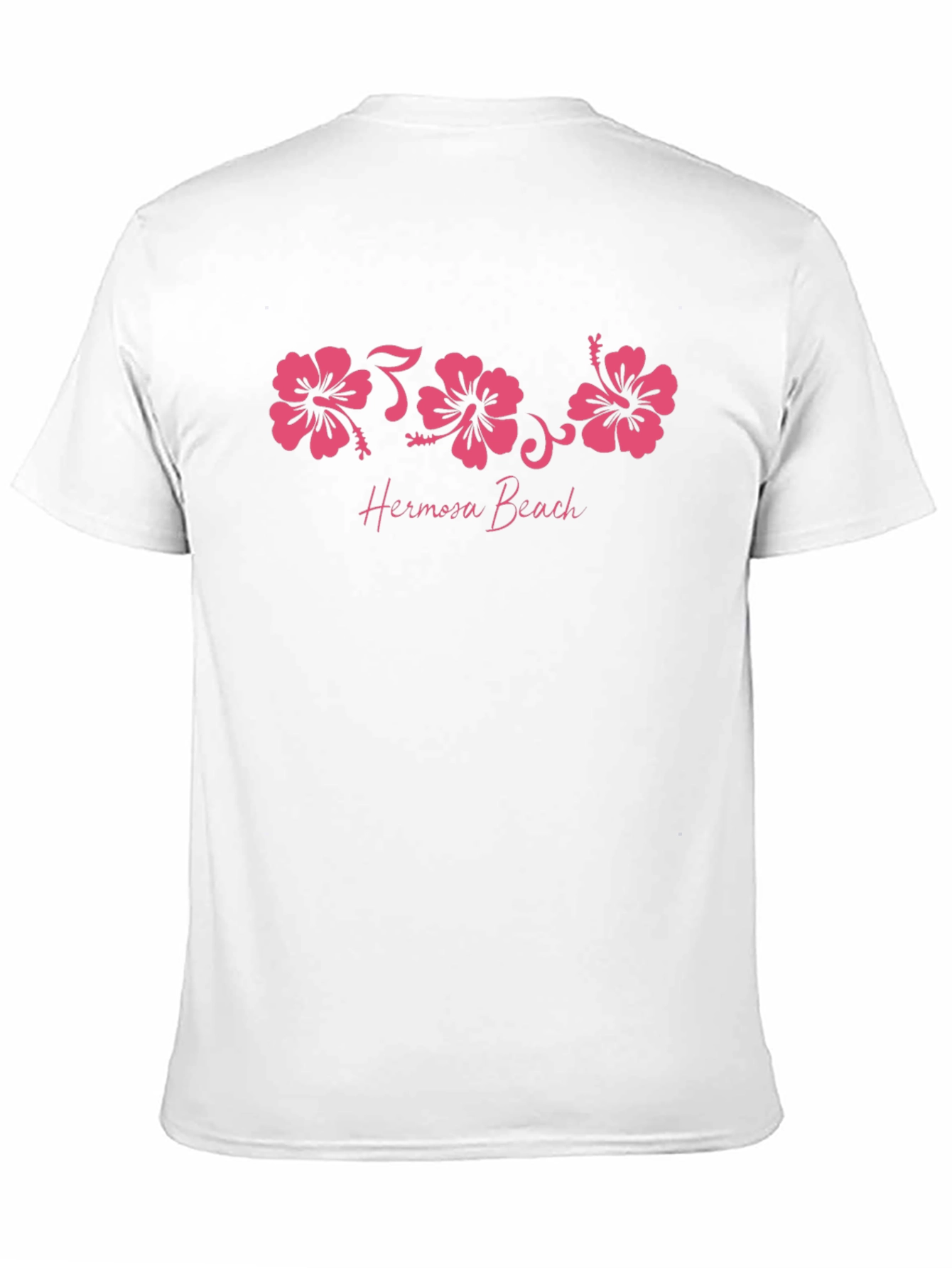 Hermosa Beach Hibiscus Graphic T-Shirt