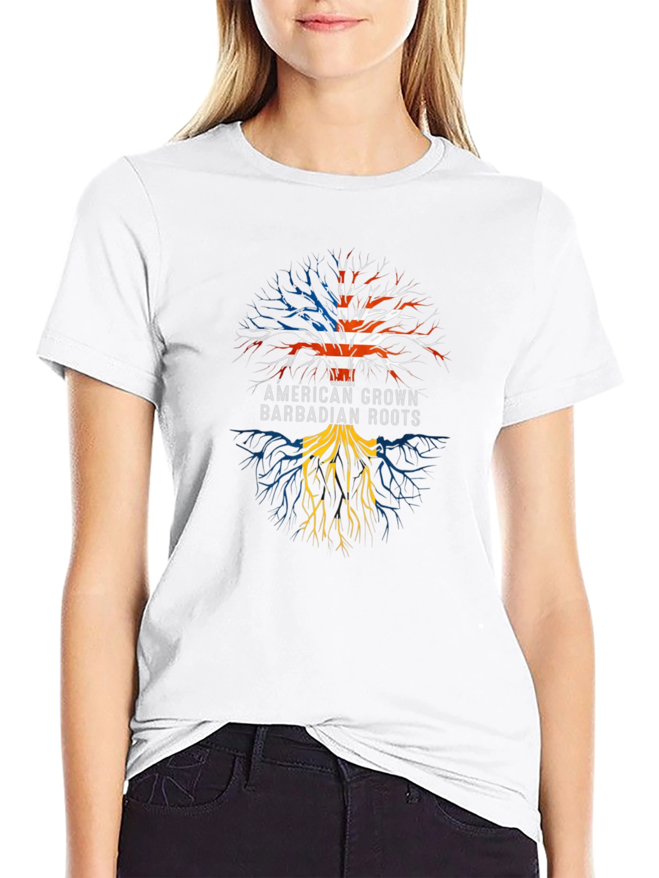 American Grown Barbadian Roots T-Shirt