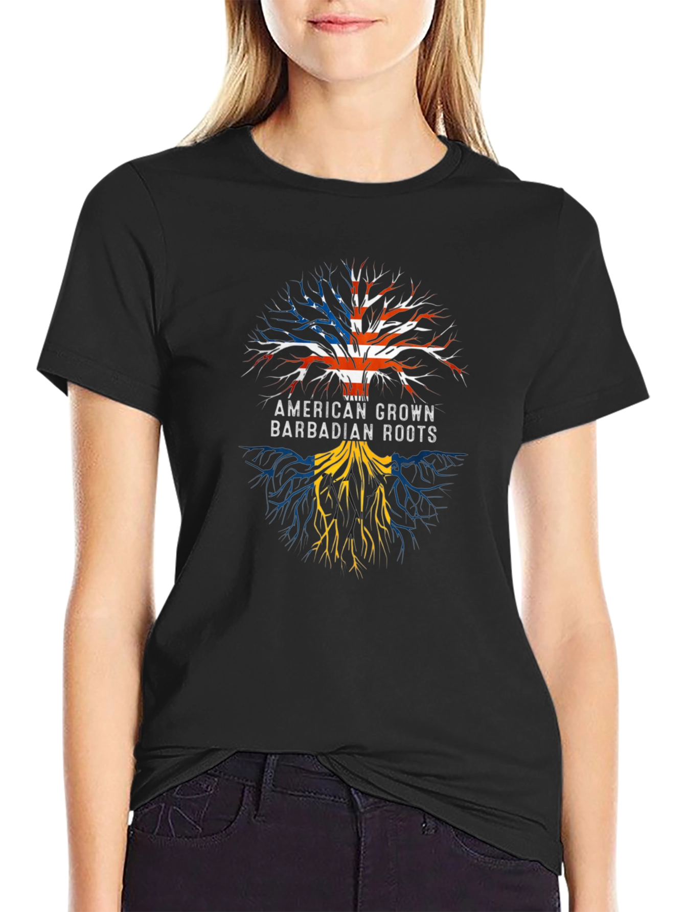 American Grown Barbadian Roots T-Shirt