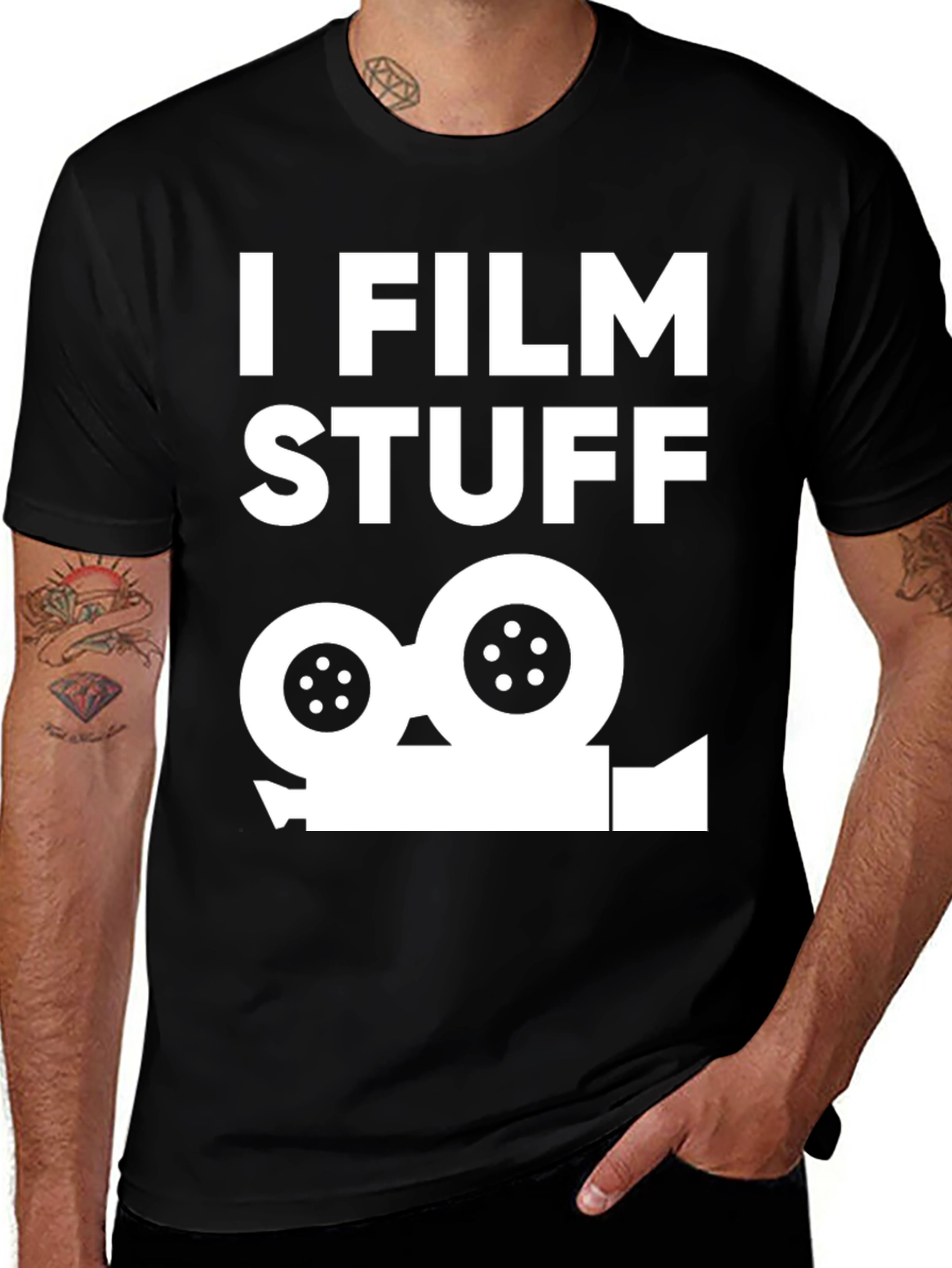 I Film Stuff - Camera Graphic Tee