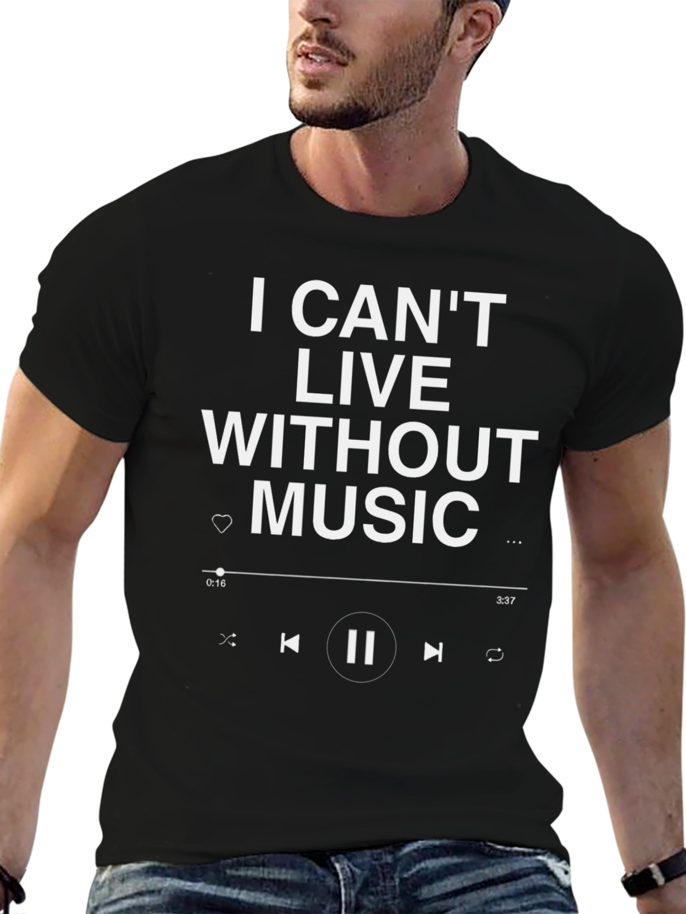 I Cant Live Without Music T-Shirt