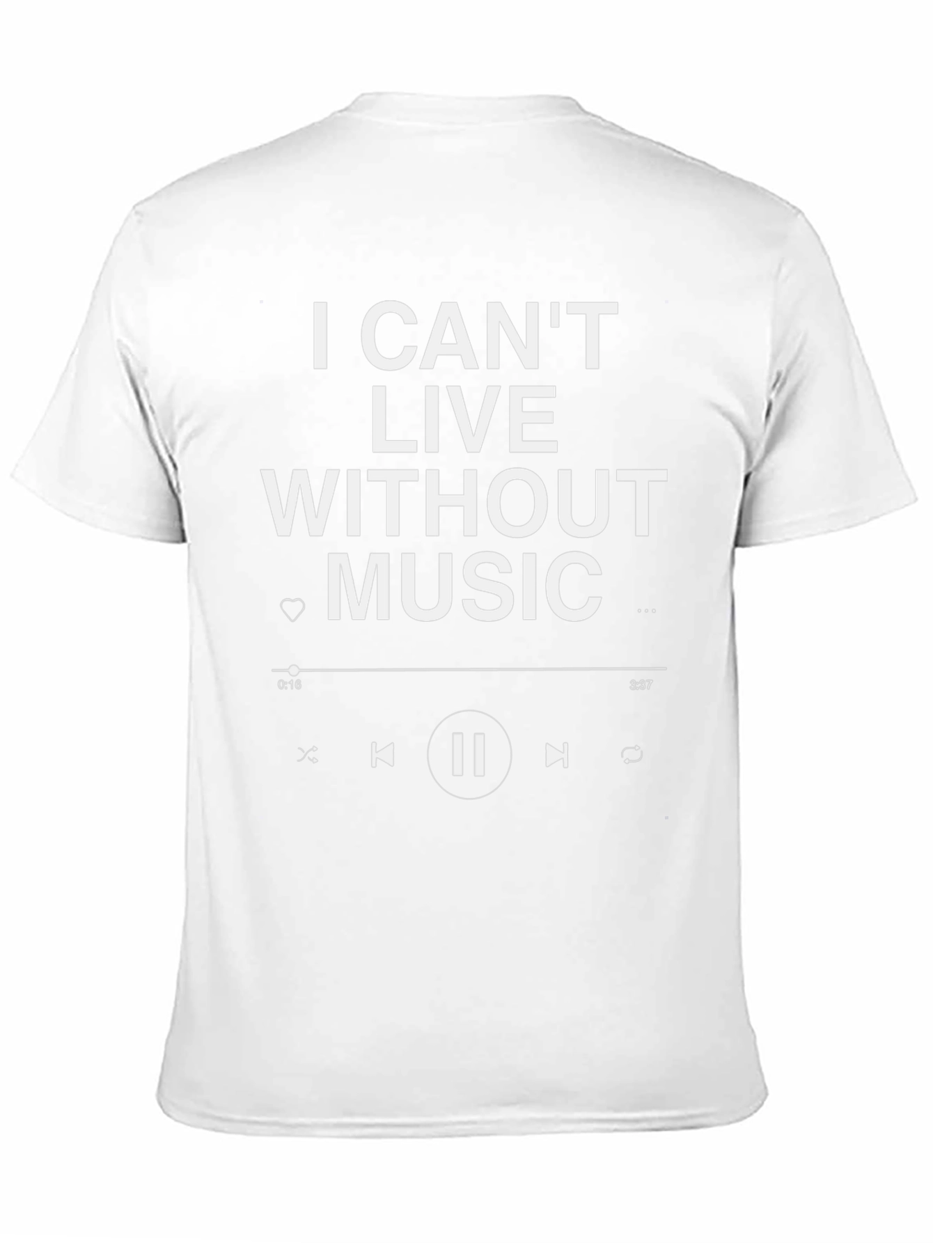 I Cant Live Without Music T-Shirt
