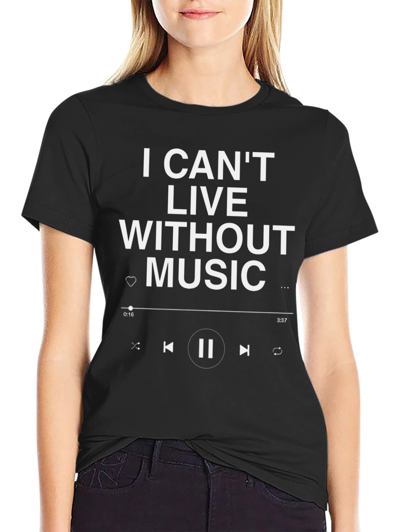 I Cant Live Without Music T-Shirt