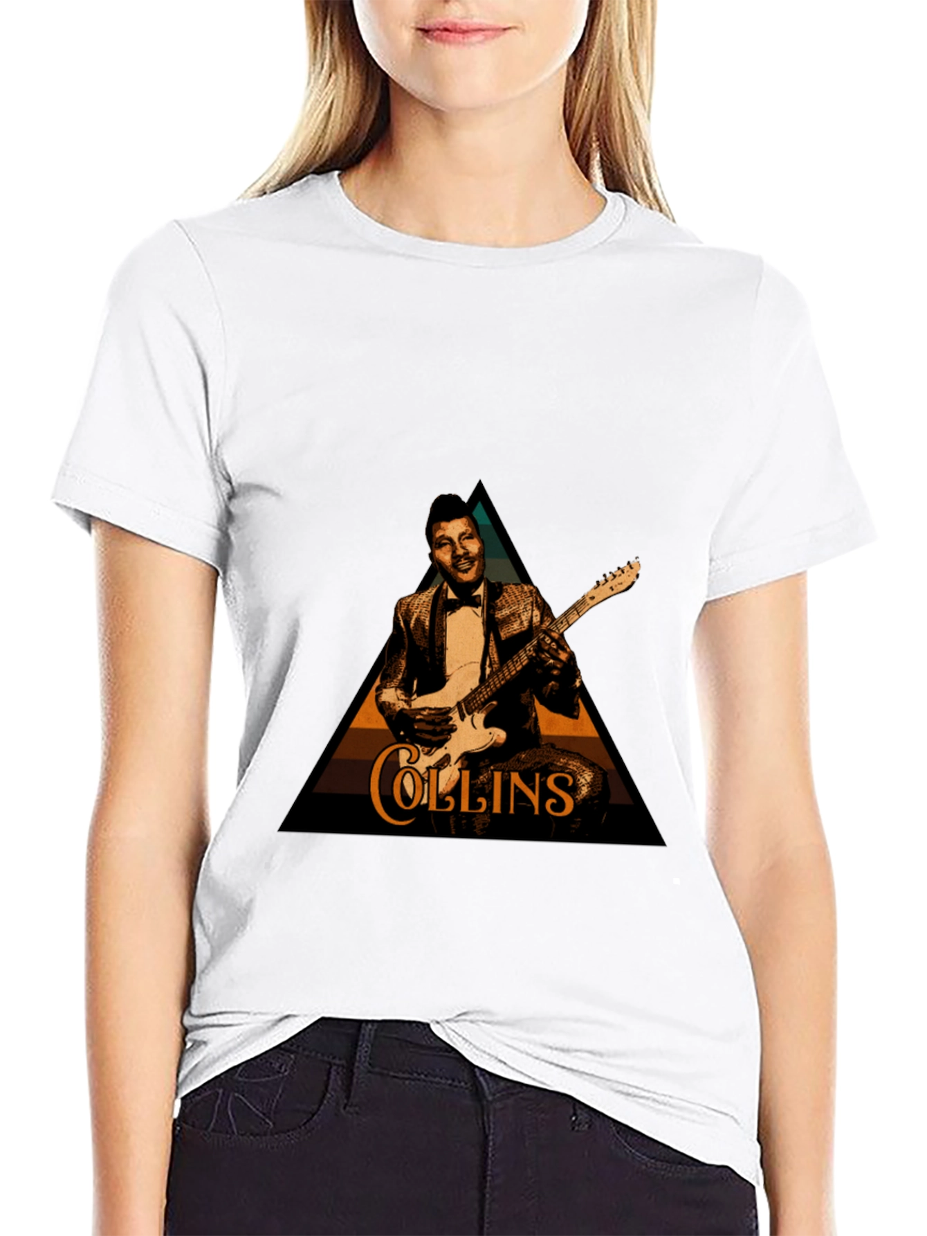 Albert Collins Graphic T-Shirt - Black