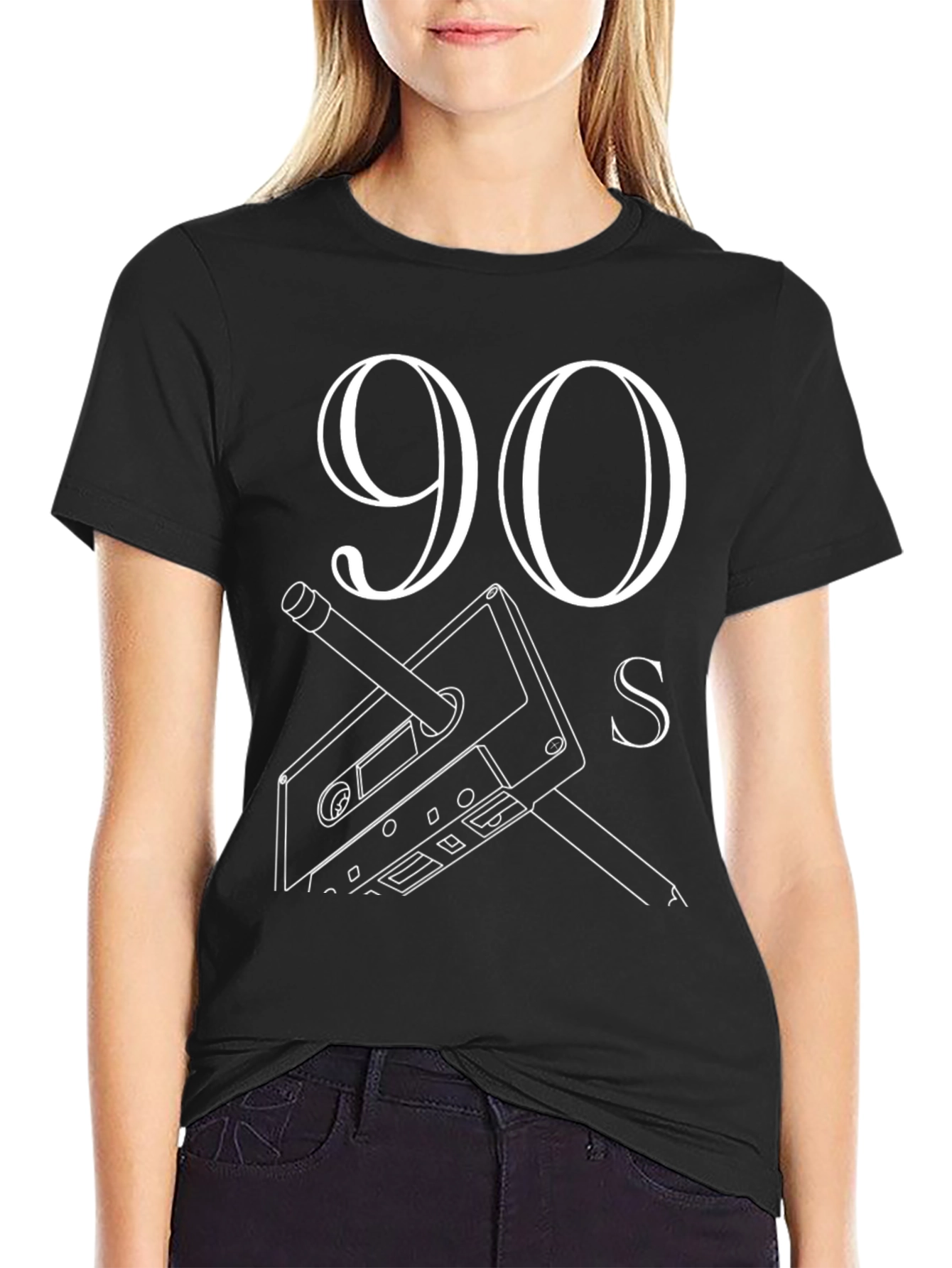 90s Cassette Tape Graphic T-Shirt