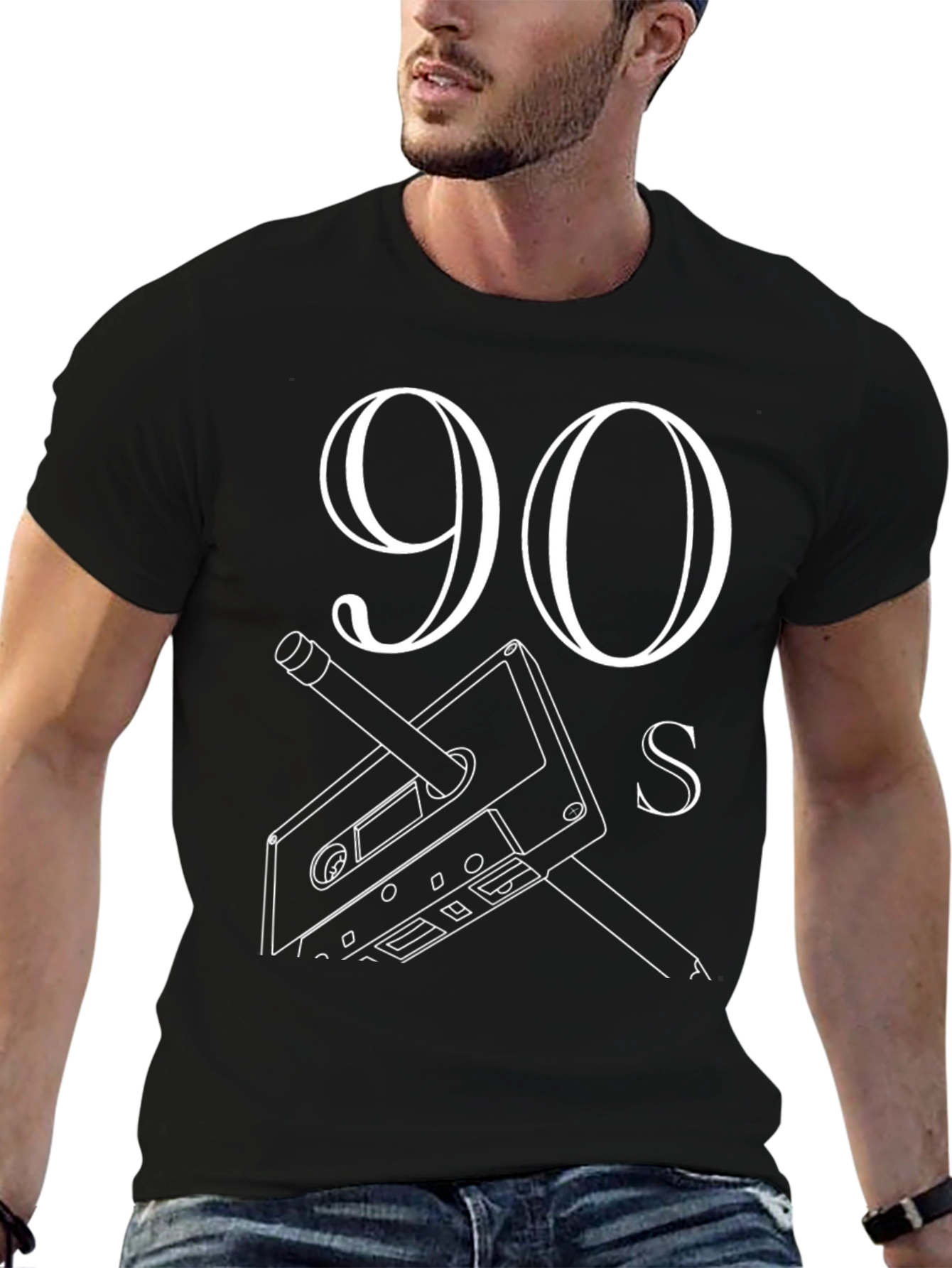 90s Cassette Tape Graphic T-Shirt