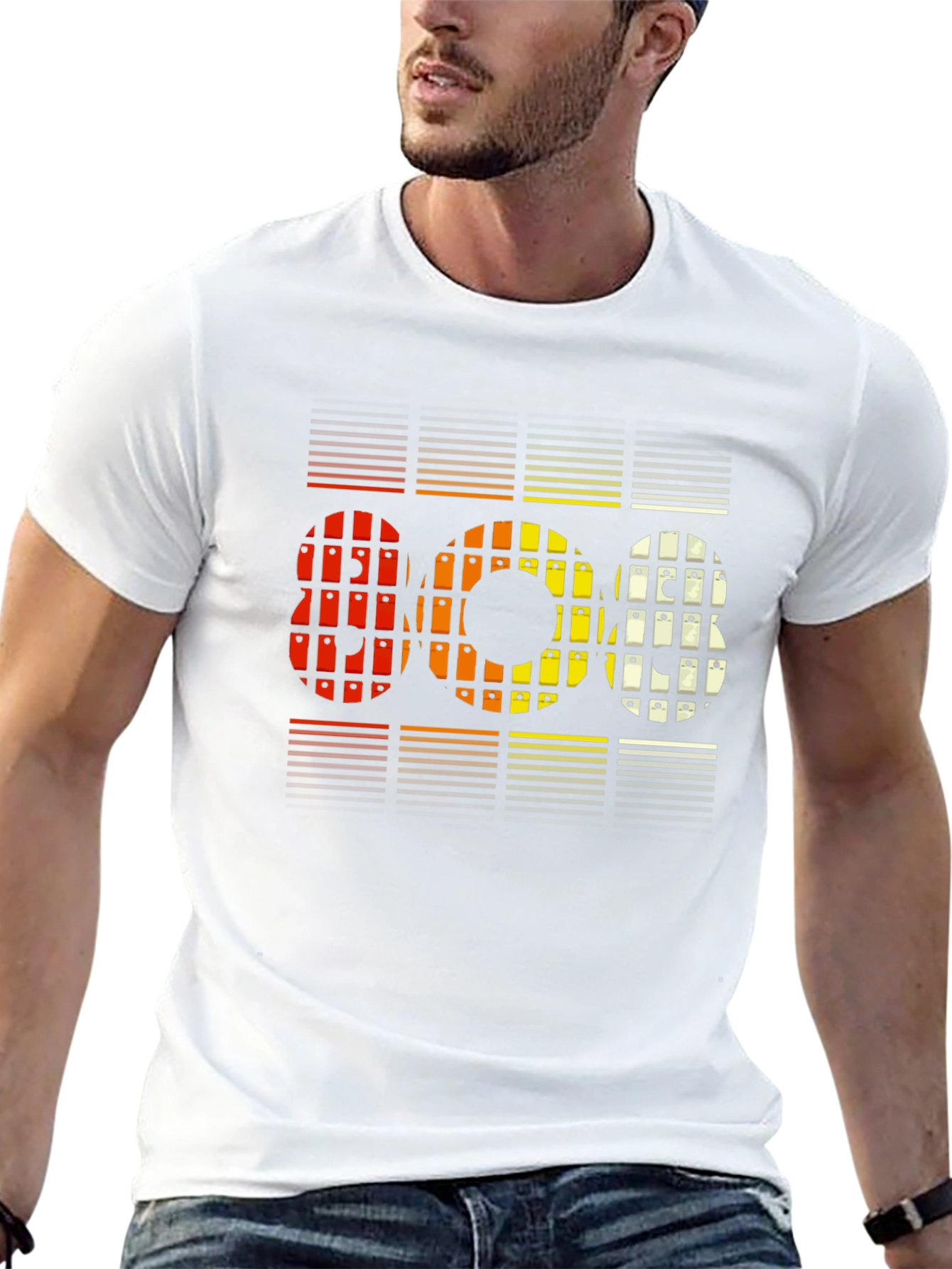 808 Graphic Tee - Retro Drum Machine Vibe