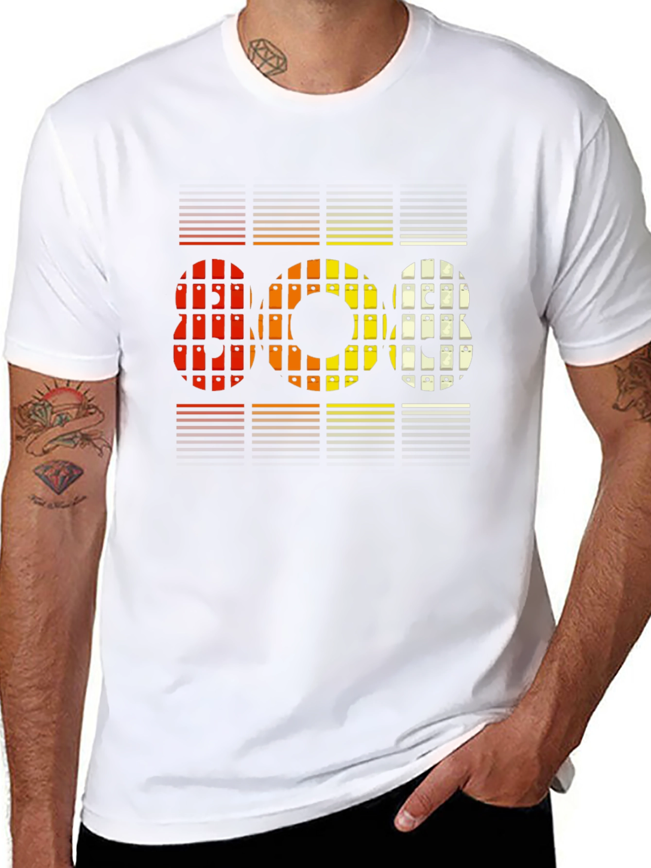 808 Graphic Tee - Retro Drum Machine Vibe