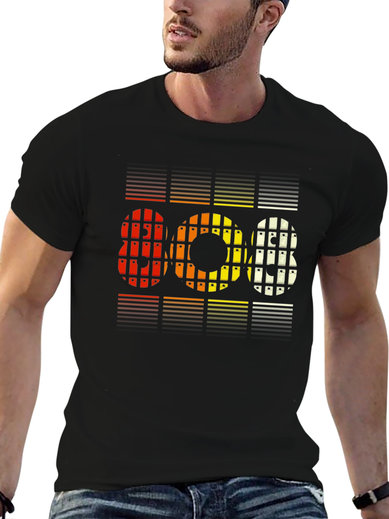 808 Graphic Tee - Retro Drum Machine Vibe