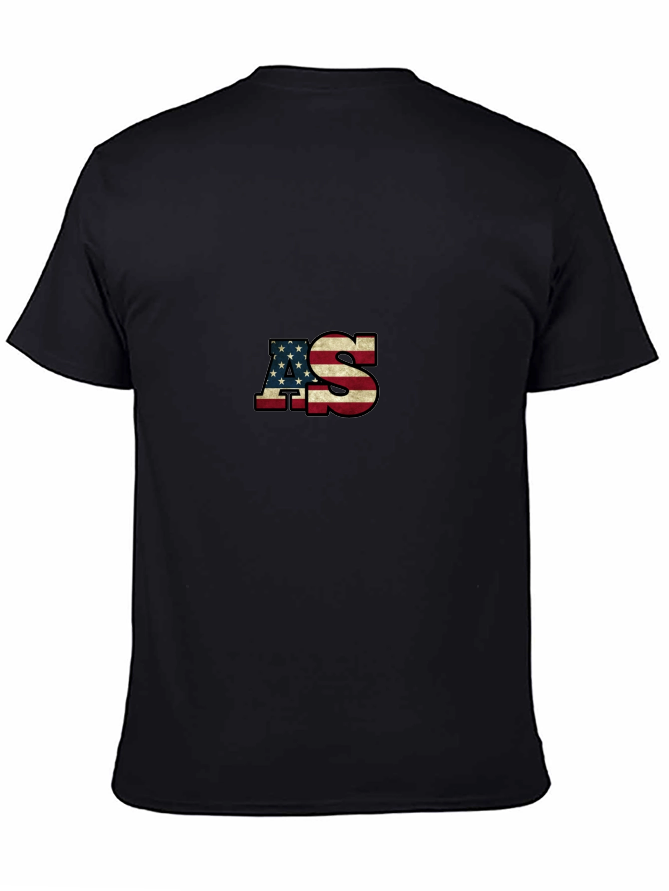 American Flag AS Patriotic Graphic T-Shirt