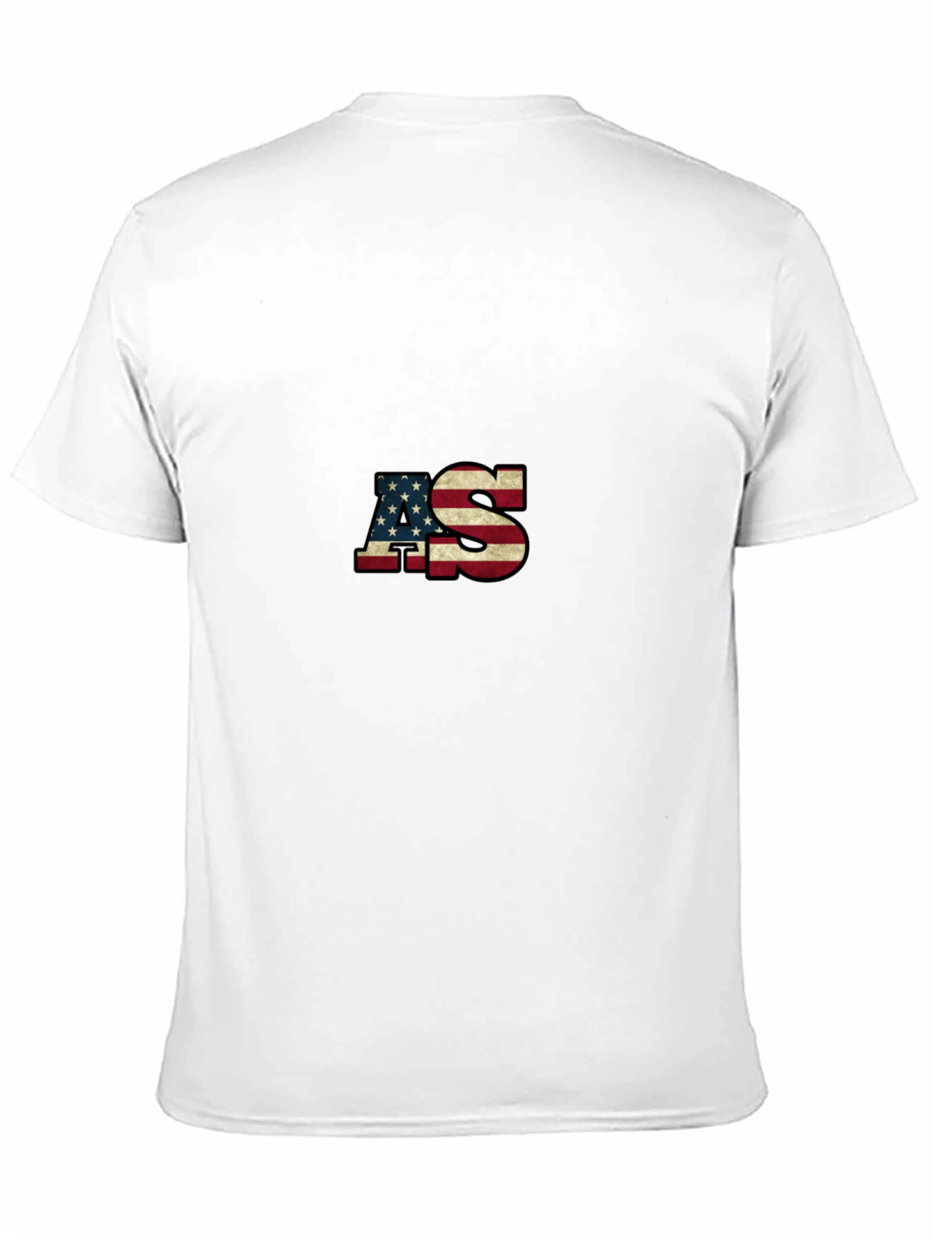 American Flag AS Patriotic Graphic T-Shirt