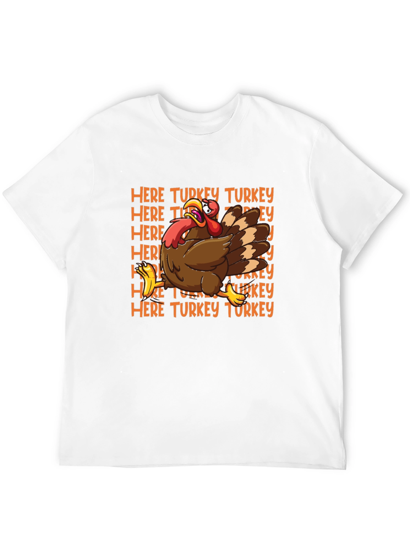 Here Turkey Graphic T-Shirt