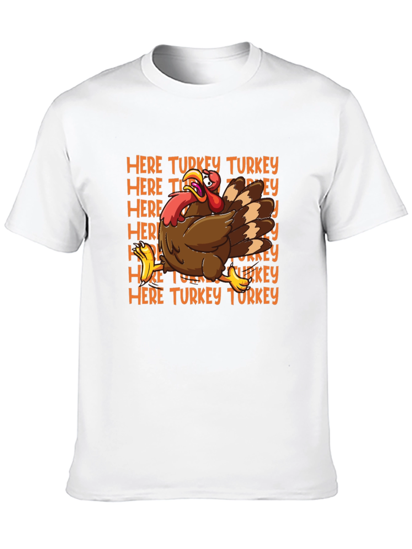 Here Turkey Graphic T-Shirt