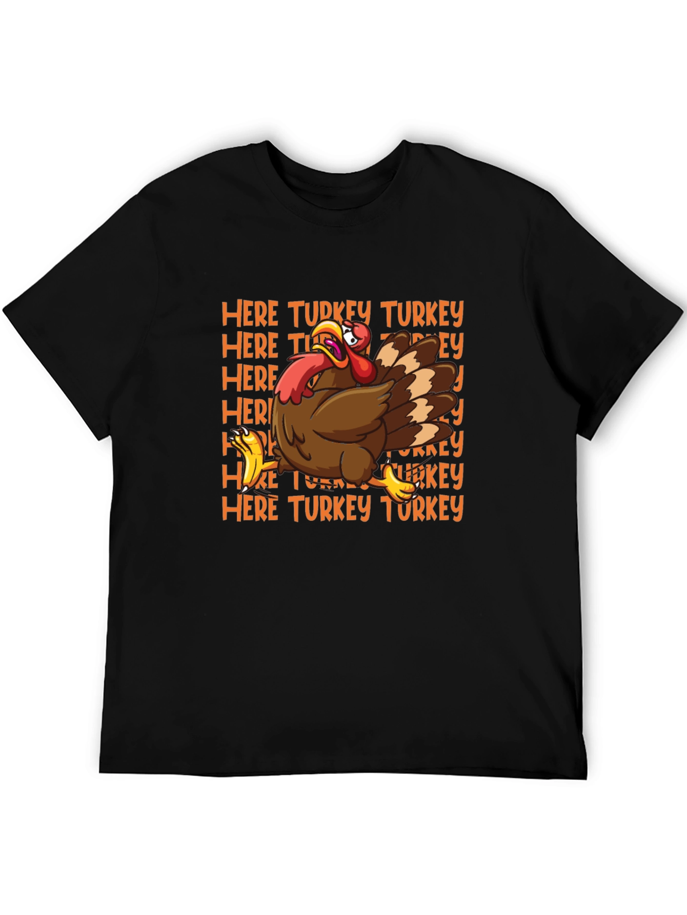 Here Turkey Graphic T-Shirt