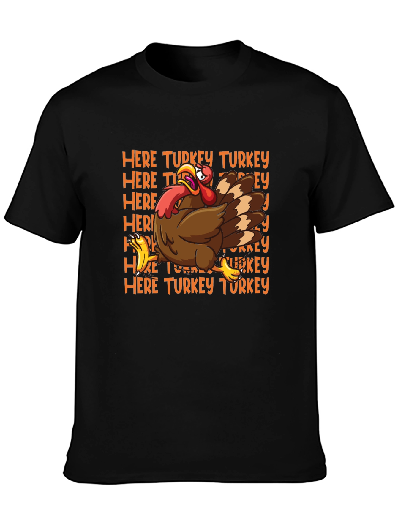Here Turkey Graphic T-Shirt