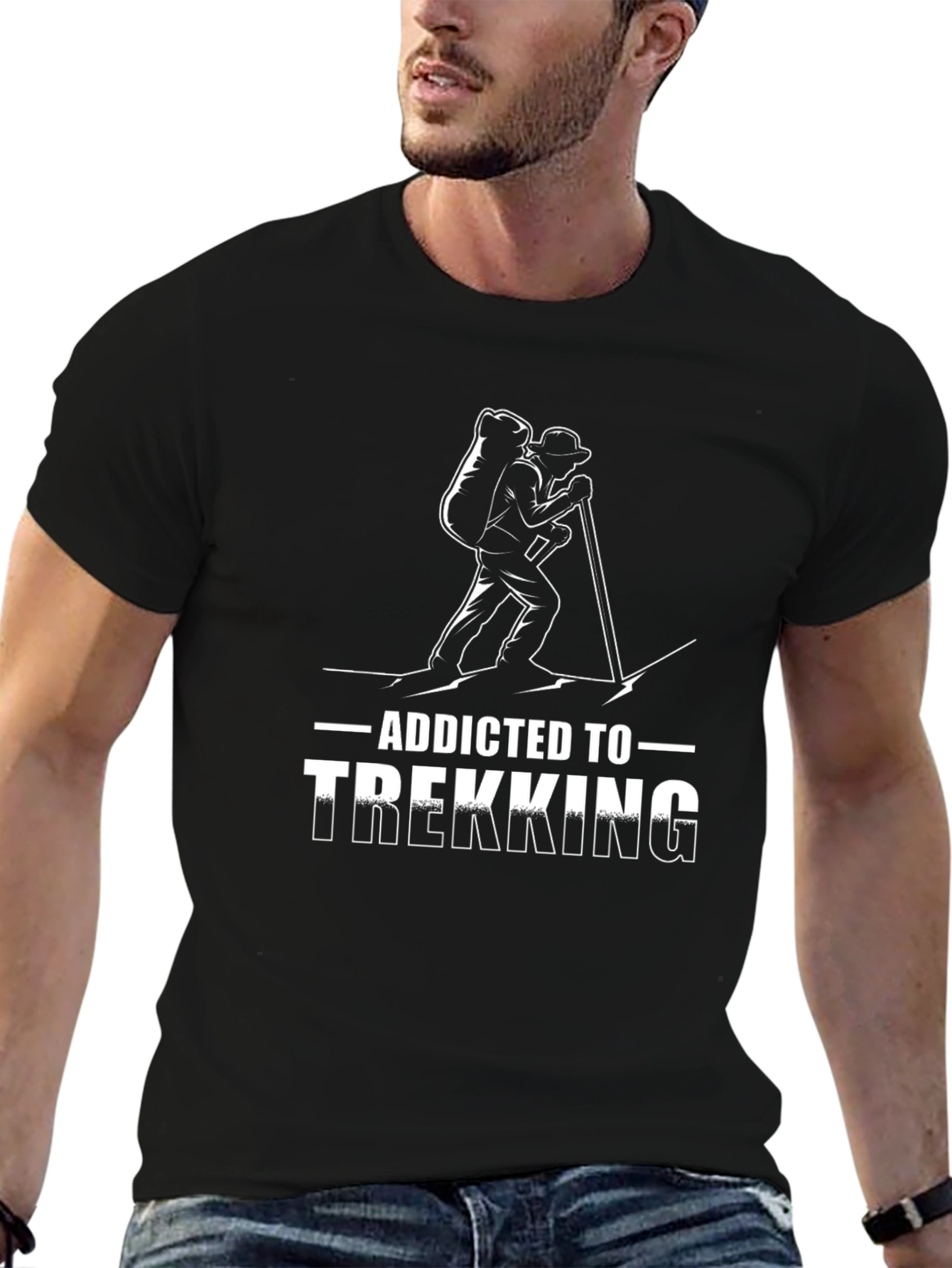 Addicted to Trekking Graphic T-Shirt