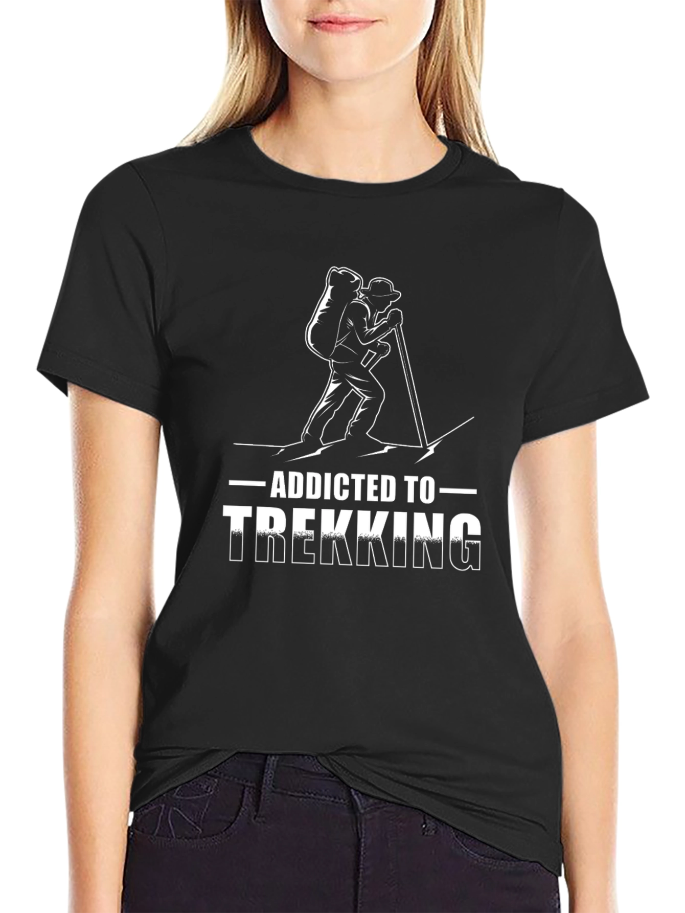 Addicted to Trekking Graphic T-Shirt