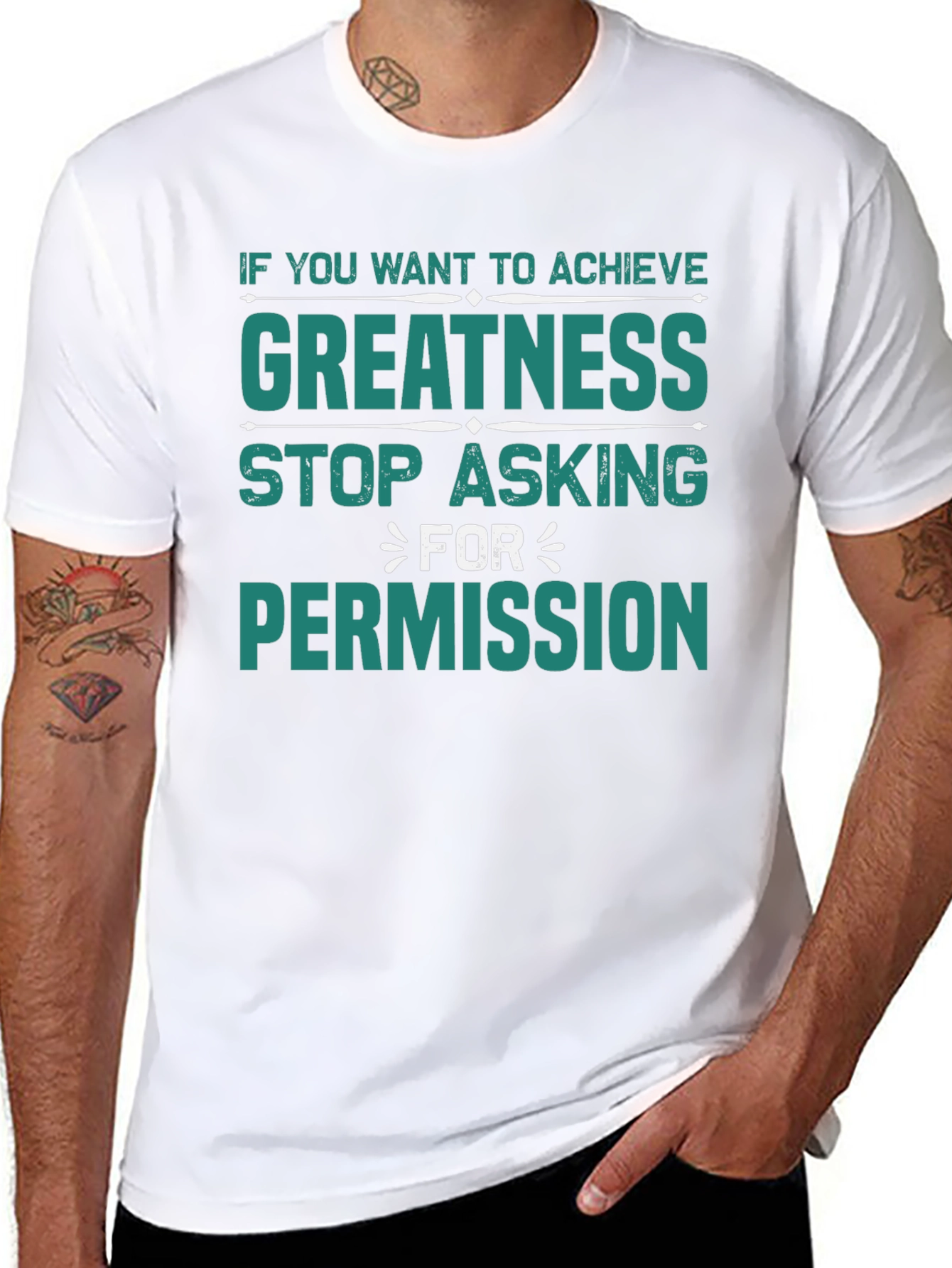 Achieve Greatness Black T-Shirt