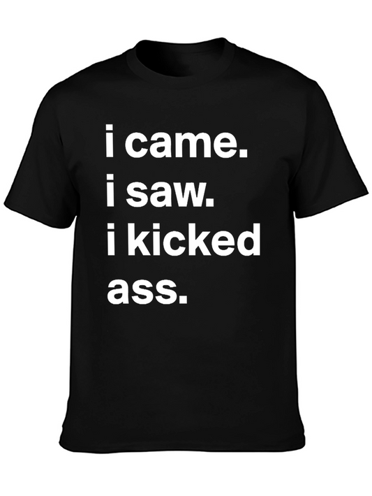 I Came I Saw T-Shirt - Funny Novelty Tee