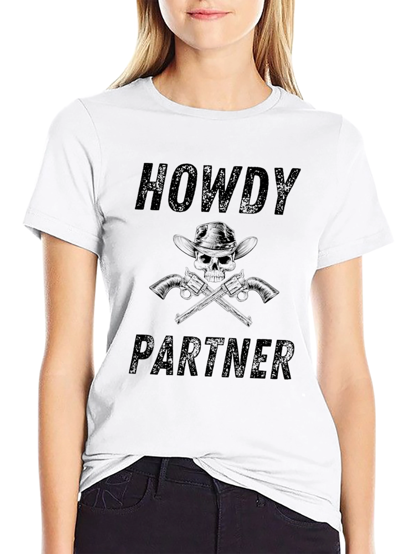 Howdy Partner Graphic Tee - Western Style Shirt