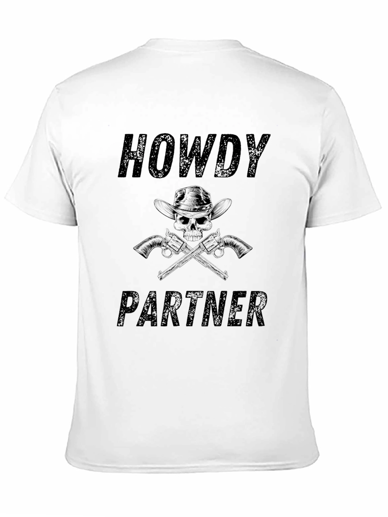 Howdy Partner Graphic Tee - Western Style Shirt
