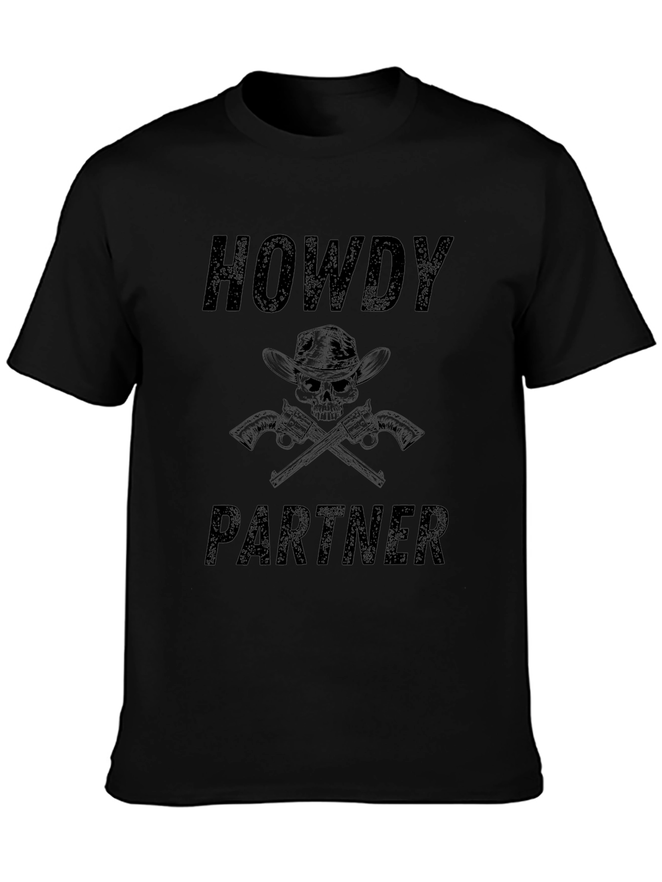 Howdy Partner Graphic Tee - Western Style Shirt