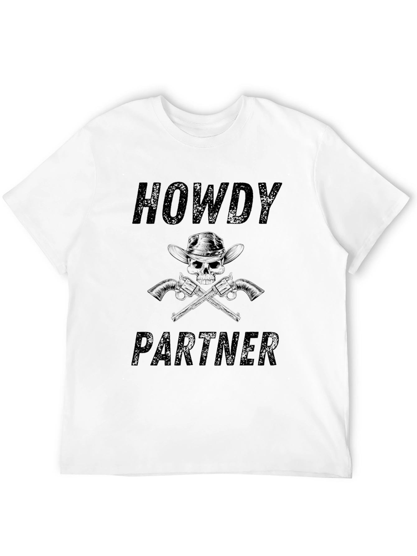 Howdy Partner Graphic Tee - Western Style Shirt