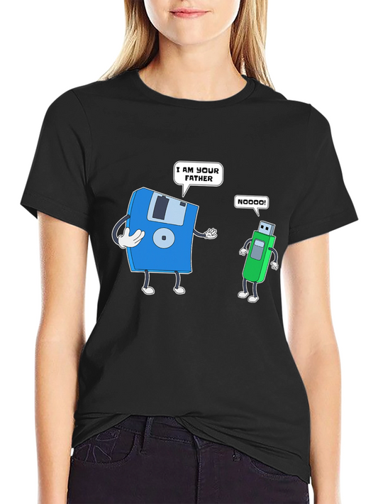 I am Your Father Funny Black T-Shirt