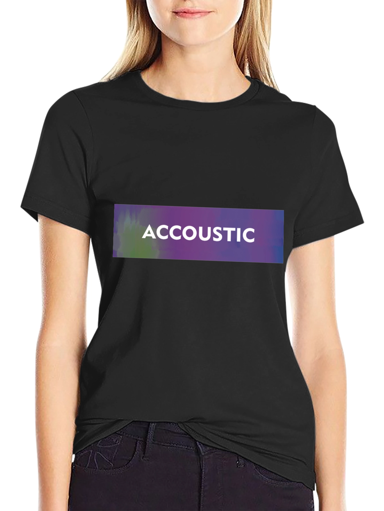 Accoustic Graphic Tee - Modern Style