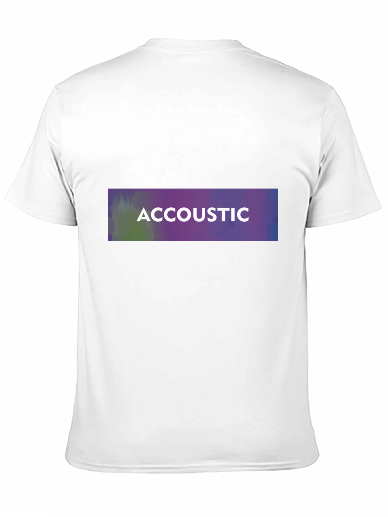 Accoustic Graphic Tee - Modern Style