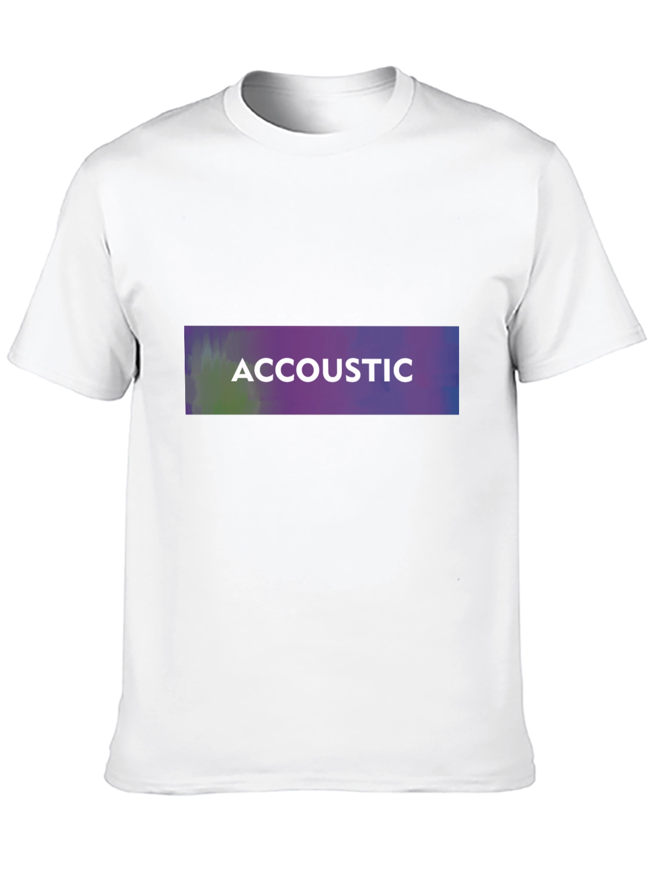 Accoustic Graphic Tee - Modern Style