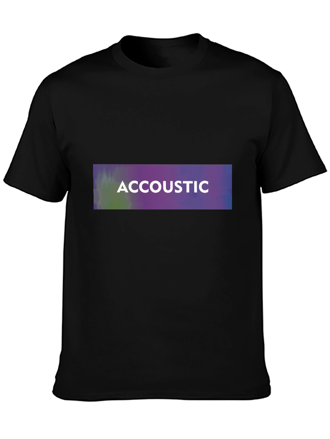 Accoustic Graphic Tee - Modern Style