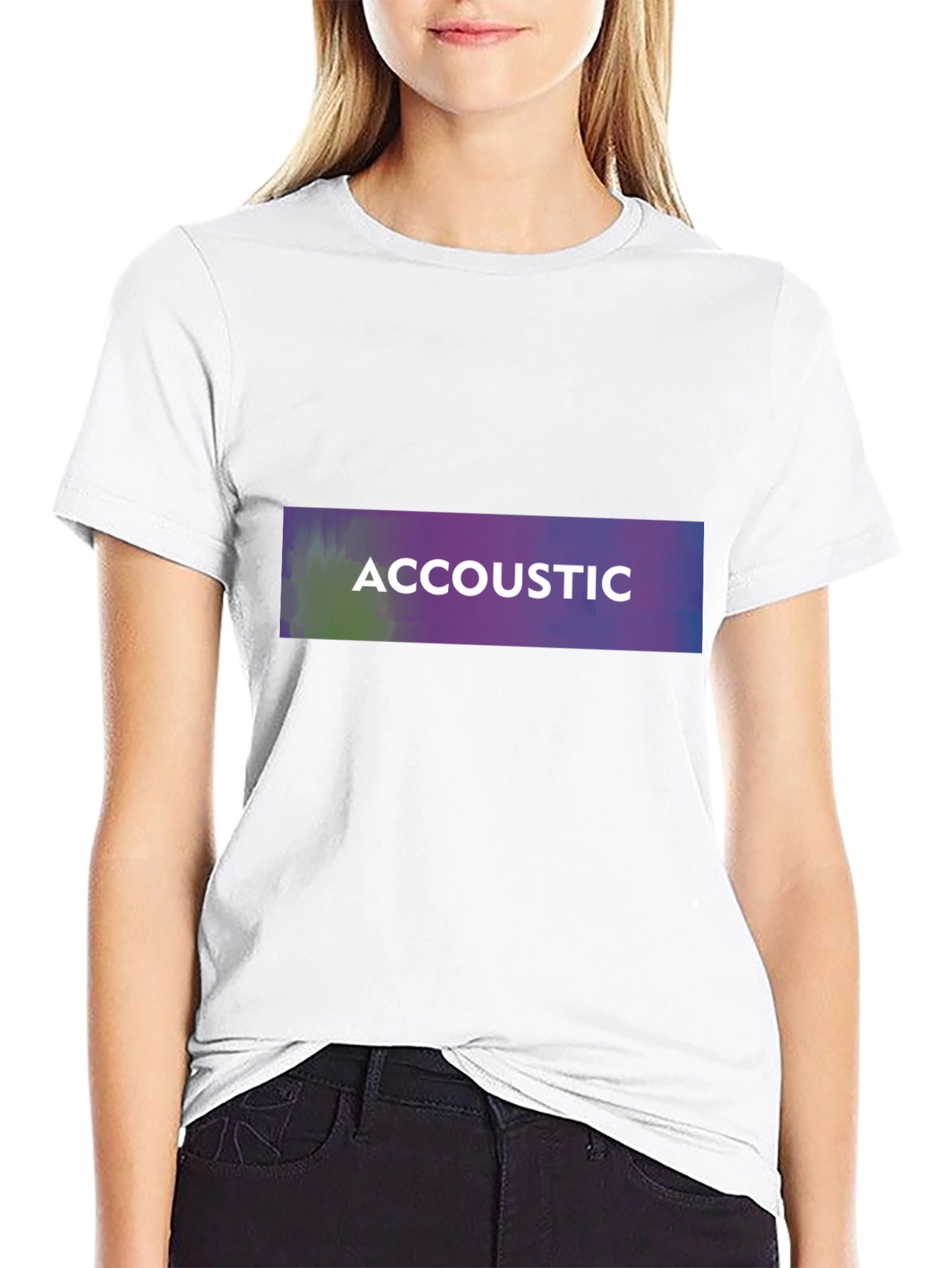 Accoustic Graphic Tee - Modern Style