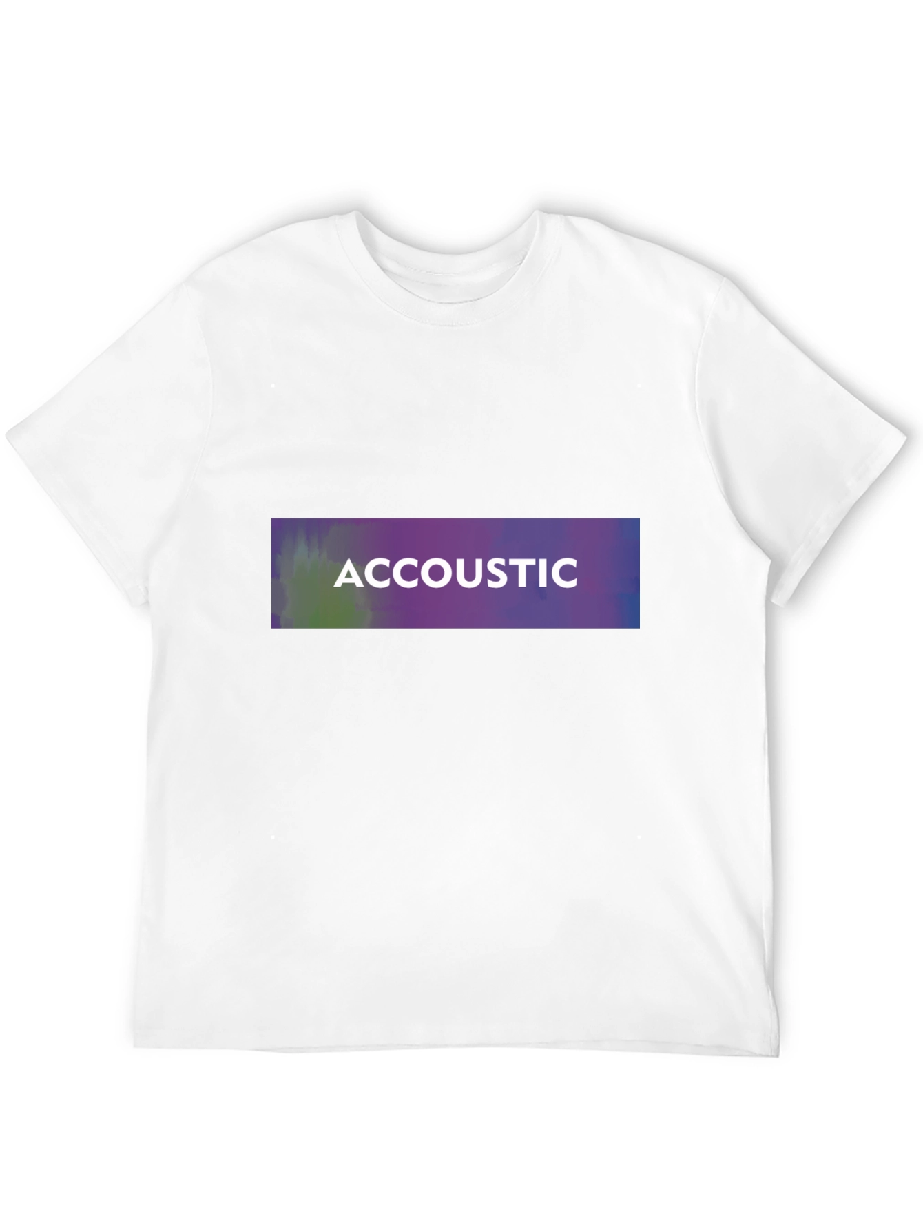 Accoustic Graphic Tee - Modern Style