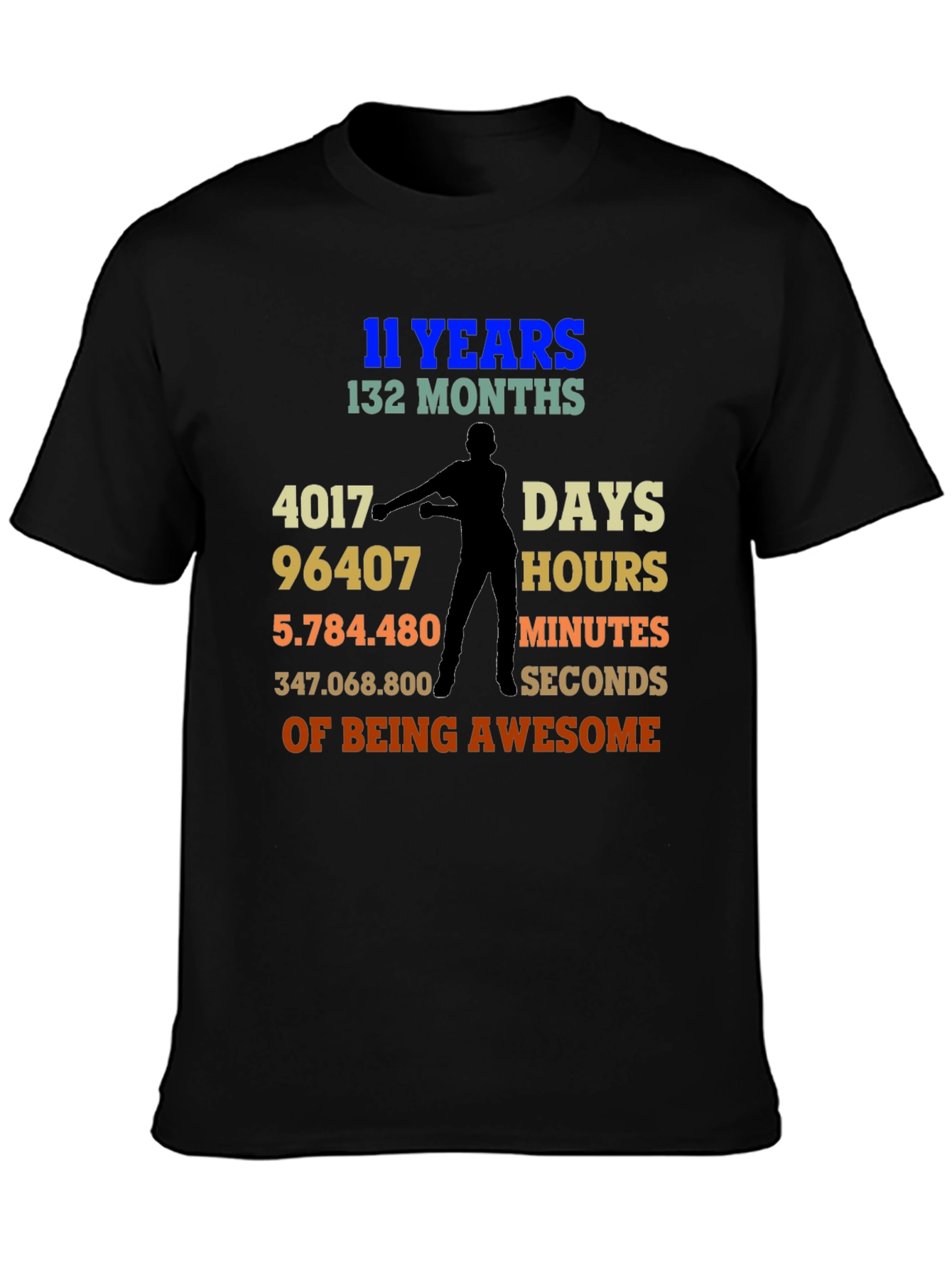11 Years of Awesome T-Shirt