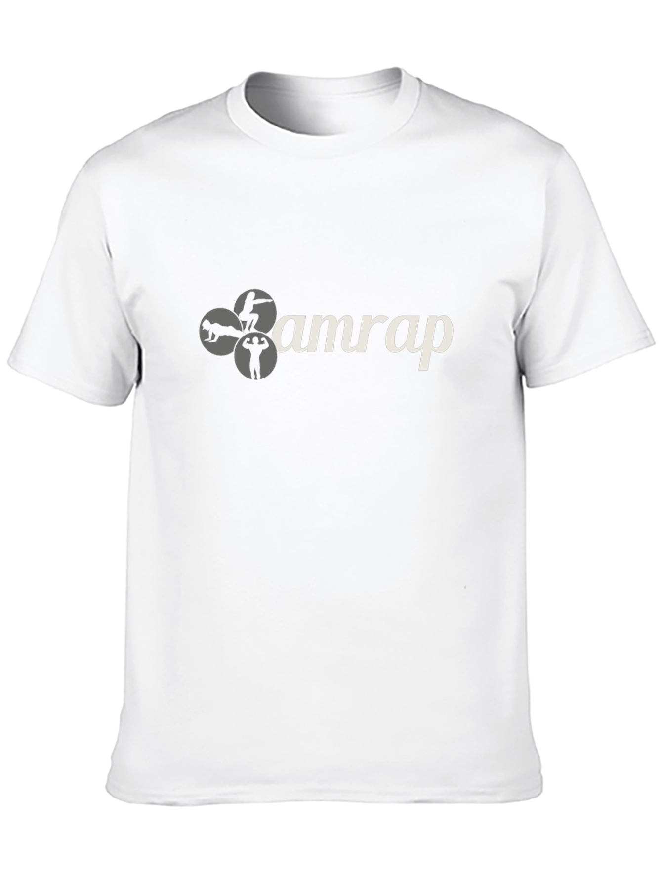 AMRAP Workout Graphic Tee - Black Cotton